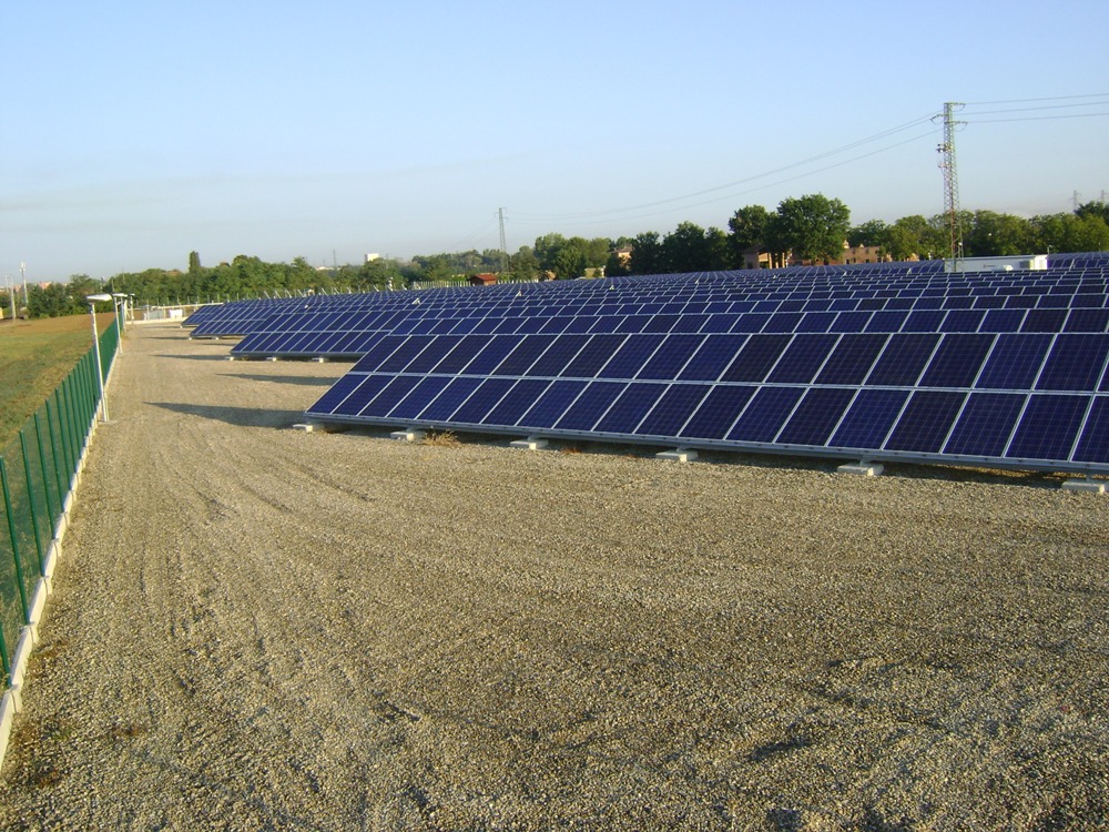 Centrale impianto fotovoltaico