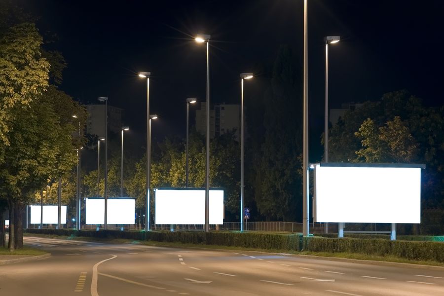 Pubblica illuminazione su strada